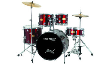 A more expressive acoustic drum set